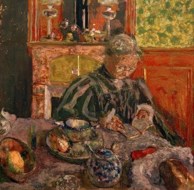 Läslampan av Edouard Vuillard